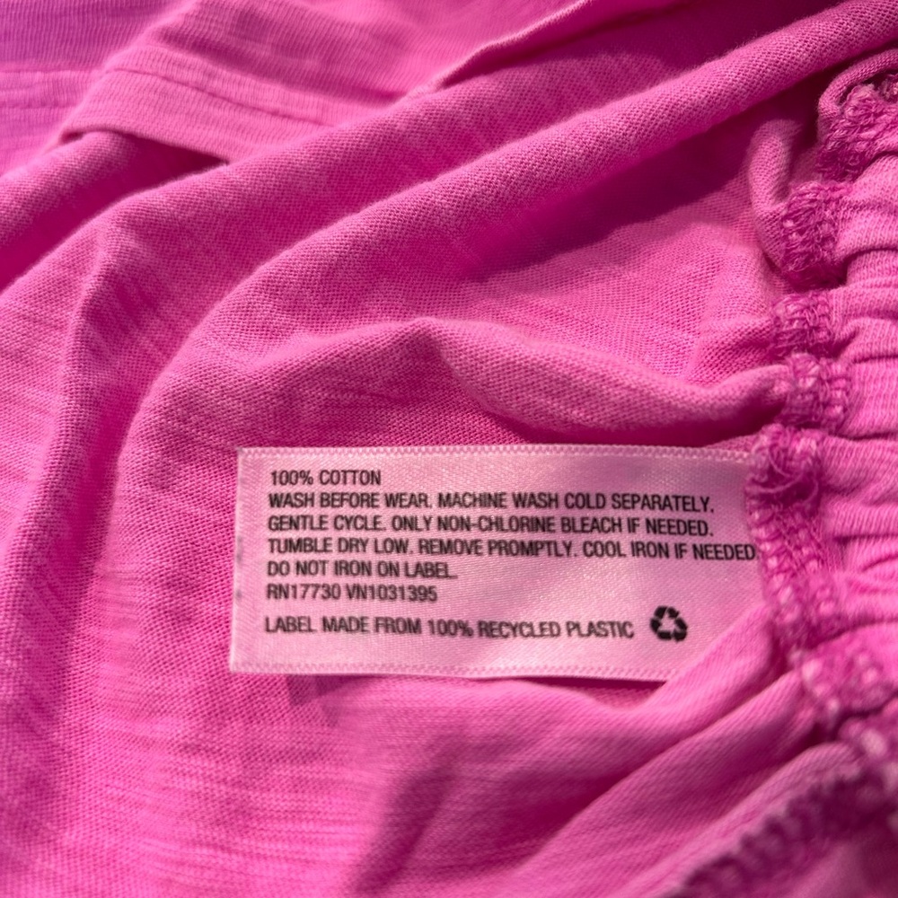 Pink Ruched Women’s Top - Picture 4 of 5